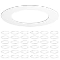 Amico Goof Rings for 6 Inch Recessed Lights, 36 Pack, White