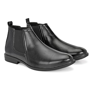 Amico Mens Slip On Fashion Chelsea Boots
