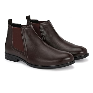 Amico Mens Slip On Fashion Chelsea Boots