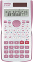 Amigo fx-82MS 240 Functions and 2 Line LED Display | ANS Function | 1 Years Warranty | Pink | Scientific  Calculator