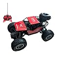 Amigo Off Roader Rechargeable Remote Control Monster Truck| Toy Cars for Boys | Lithium Battery | Toys for Kids 5 Years 5+ | Remote Control Car for Kids | Made in India, Red
