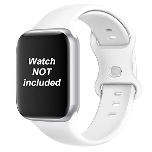 amirite abs040 butterfly loop soft silicone watch straps compatible with apple iwatch replacement bands for men women 45mm 44mm 42mm 49mm and 41mm 40mm 38mm for iwatch series ultra 8 7 6 5 4 3 2 1 se se2