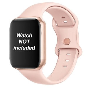 amirite abs040 butterfly loop soft silicone watch straps compatible with apple iwatch replacement bands for men women 45mm 44mm 42mm 49mm and 41mm 40mm 38mm for iwatch series ultra 8 7 6 5 4 3 2 1 se se2