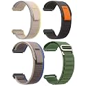 AMiRiTE ADS149 22MM Nylon Alpine G-Hook / Trail Velcro Loop Bands / Straps Compatible with Noise Colorfit Pulse 2 Max / Huawei GT2(46mm) / Honor Magic Watch 2(46mm) / Noise Pulse Go Buzz / Boat Flash / Xtend / Xtend Pro / Noi