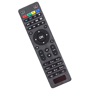 replacement remote control for mag254 mag250 255256  257260  275349  350351  352 ott tv box iptv set-top box black