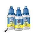 Amish Herbal Ant Gel Pack of 3 | 10 Min Max Bait Formula | Powerful Organic Repellent & Cleaner | Removes Red, Rekha, Laxman, Antox Pests | Natural Dawa Protector for Home & Kitchen