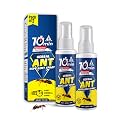 Amish Herbal Ant Spray 100ml Pack-2 |10 Minutes Formula |Removes Entire Ant colony|Powerful 100% Organic No Chemical Ant Repellent Spray for Home Kitchen Office Garden Long Lasting Protection
