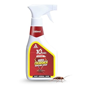 amish herbal cockroach spray 250ml for home amp kitchen safe non-toxic roach repel10 minute fast action formula natural pest control spray instant cockroach repel long lasting protection