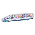 Amisha Gift Gallery Transparent Bump N Go Metro Bullet Train for Kids with 3D Light and 360 Degree Rotation, Gear Simulation Mechanical Sound and Light (Transparent Gear Train)