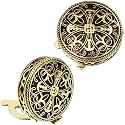 AMITER Button Covers for Men Vintage Cufflinks for Men’s Shirt–Best Cufflinks Gifts for Wedding Party Business