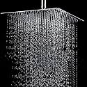 AMJ® Premium Stainless Steel UltraSlim Square Rain Shower Head (4X4 (4Inch))