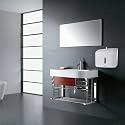 AMJ Wall Mounted ABS Toilet Paper Holder Bathroom Hand Towel Dispenser Tissue Box Acrylic Toilet Paper Holder (Lid Included) (2)