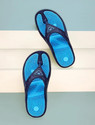 Ammar Collection Men Slippers (Blue , 9)