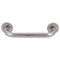 Stainless Steel Bathroom Grab Bar Home Assist Safety Helping Handle Bars Silver Color (Pack of 1) (8 Inches)