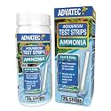Ammonia Test Strips for Freshwater & Saltwater Fish Tanks - Testing Strips for Fresh & Salt Water Aquarium - Lab Grade Water Tester Kit - 25 Count
