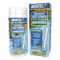 Ammonia Test Strips for Freshwater &amp; Saltwater Fish Tank - Testing Strips for Fresh &amp; Salt Water Aquarium - Lab Grade Water Tester Kit - 100 Count