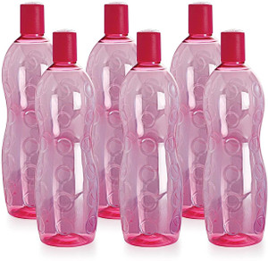 amni polka 1000 ml pack of 6 pink 1000 ml plastic bottle pack of 6 pink