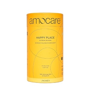 amocare vitamin d supplements for women - pack of 2 120 gummies  vitamin d supplement with ashwagandha  helps balance hormones amp improve immunity strengthen bone  strawberry flavour