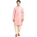 Amodh by Kisah Men39s Navy Blue Cotton