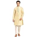 Amodh by Kisah Men39s Navy Blue Cotton