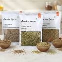 Amoha Spices Jeera Saunf Ajwain Combo Pack | Cumin, Fennel &amp; Carom Seeds for Digestion, Detox Water &amp; Mukhwaas | 50g x 3 (150g) | Whole Seeds, No Preservatives