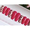 fake nails with glue