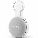 A Space-Saving Accessories Outlet Wall Mount Holder for Google Home Mini Voice Assistant