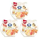Amos 4D Gummy Lucky Fish Candy -3pk, 3D Goldfish-Shaped Gummies with Mango & Peach Juice, 65g per Bag, Gluten-Free Snack