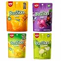 AMOS Peelerz Peelable Gummy Candy Variety Pack, Mango, Grape, Green Apple &amp; Pineapple Flavors, Made with Real Fruit Juice, 4 Bags, 13.22 oz (375 g)