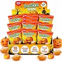 AMOS Peelerz Pumpkin Gummy, 8.47 oz (240g), Peelable Halloween Candy, Halloween Gummies, 10 Individual Packs for Trick or Treat &amp; Parties