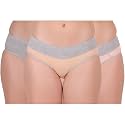 Amour Secret (P-D130 Women Panty Pack of 3 Free Size