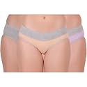 Amour Secret (P-D130 Women Panty Pack of 3 Free Size