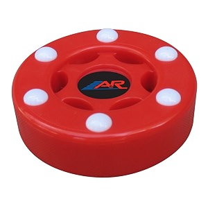 aampr sports inline street hockey puck red