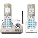AT&amp;T DL72219 DECT 6.0 2-Handset Cordless Phone for Home with Connect to Cell, Call Blocking, 1.8" Backlit Screen, Big Buttons, intercom, and Unsurpassed Range