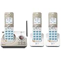 AT&amp;T DL72319 DECT 6.0 3-Handset Cordless Phone for Home with Connect to Cell, Call Blocking, 1.8" Backlit Screen, Big Buttons, intercom, and Unsurpassed Range