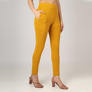 ONON Womens Cotton and Lycra Stretchable Slim