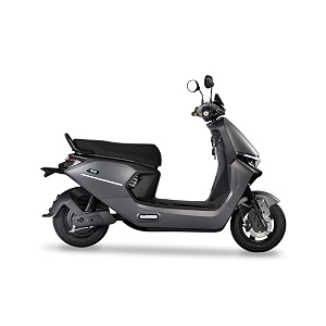 Ampere Reo Vyb Electric Scooter by Greaves I 80 km Real Range I Next Gen LFP Battery I Booking for Ex-Showroom Price (with Portable Charge, Dark Grey)