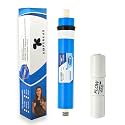 AMPEREUS ro Membrane Filter for HIGH 3000 TDS Water Filter for Home Drinking with Flow restrictor 450 (F/R 450) Suitable for All Brands and All Kind of RO Water Purifiers