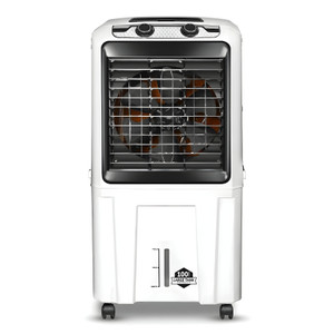 amplesta 100 l roompersonal air cooler white breezy 100l white with auto fill technology and anti bacterial honeycomb pads