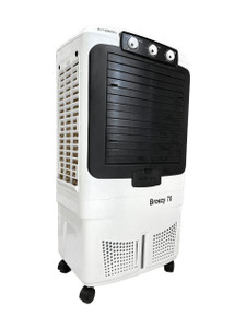 amplesta 70 l roompersonal air cooler white black breezy