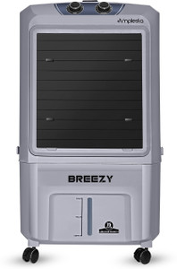 amplesta 75 l desert air cooler grey breezy 75l grey
