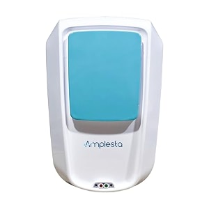 amplesta instaflow 3l 3kw instant water heater electric geyser with anti rust tank powerful heating element multi-layered safety features isi certified with 5 years inner tank warranty white