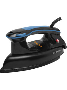 amplesta plancha 1200w heavy weight 100 non stick teflon coating 1200 w steam iron black blue