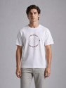 Amplify Graphic Print Men Round Neck White
