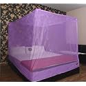 Machardani 7x8 Ft | King Size Foldable Mosquito Net | Light Green