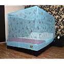 Machardani 7x8 Ft | King Size Foldable Mosquito Net | Light Green