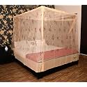 Machardani 7x8 Ft | King Size Foldable Mosquito Net | Light Green