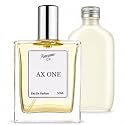 AX One Men Eau De Parfum, 50ml | Strong &amp; Long Lasting Citrus Green Woody Scent | Luxury EDP Perfume Spray for Him | Ideal for Office &amp; Daily Use