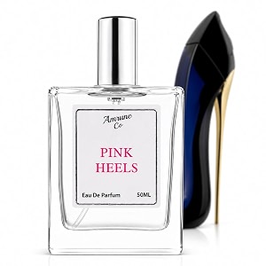 pink heels  sweet white floral perfume for women  luxury eau de parfum 50 ml  long-lasting signature fragrance  heel perfume for women