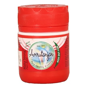 amrutanjan pain balm - maha strong 9ml bottle